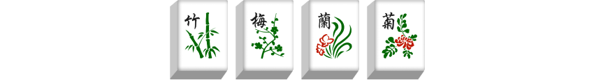 Kwiaty Mahjong